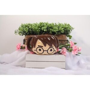 Harry Potter Paladone 3D Sculpted Face Mug Brown Ceramic 16oz